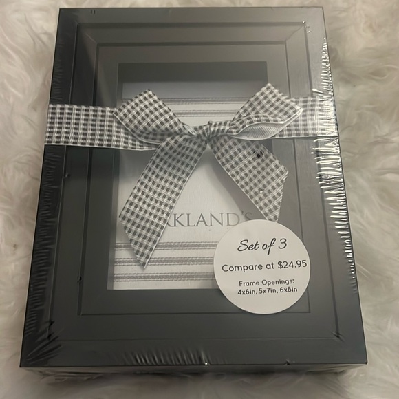 Kirklands Photo Frame 4x6, 5x7, 6x8 - Black Wood - Wall Mounted - Picture 4 of 4